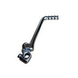 Off set kickstart pedaal kort model chrome voor 14mm as - voor Pitbikes