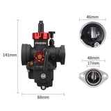 Nibbi Racing Carburateur PE17 – Flange Racing Version