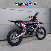 4K Racing 140cc 4-takt Crossmotor met YX Motorblok - Zwart frame