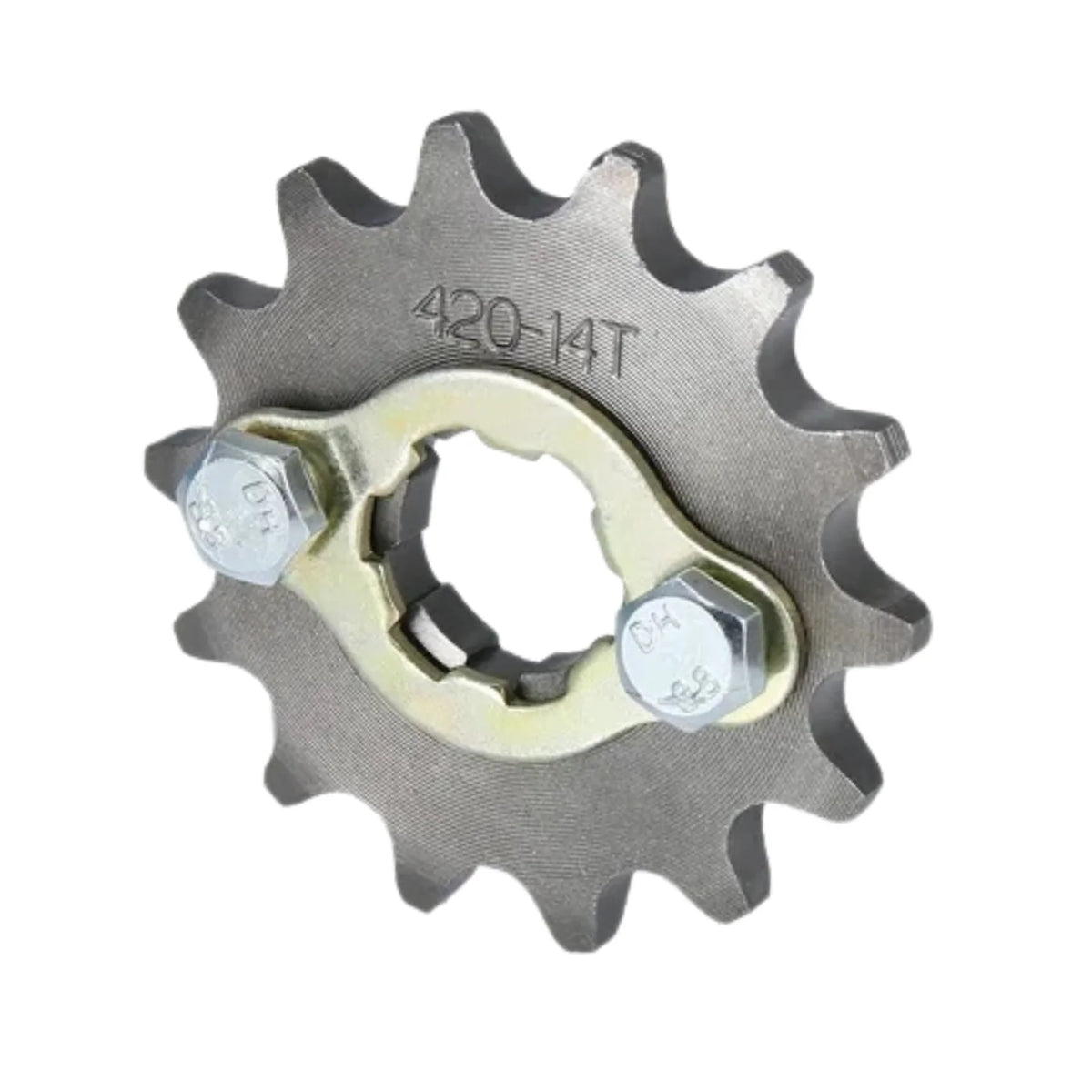 Voortandwiel + borgplaatje 12T, 13T, 14T, 15T, 16T, en 17T