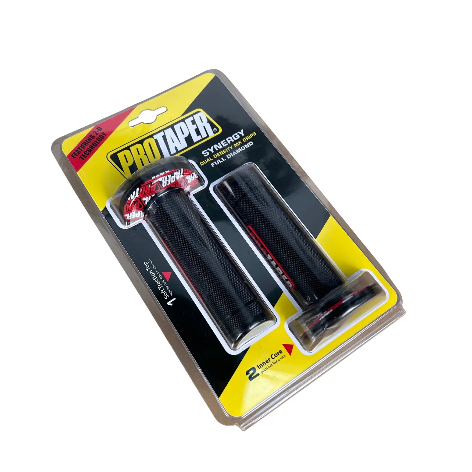 Protaper handvaten twee stuk rood - voor 22mm sturen