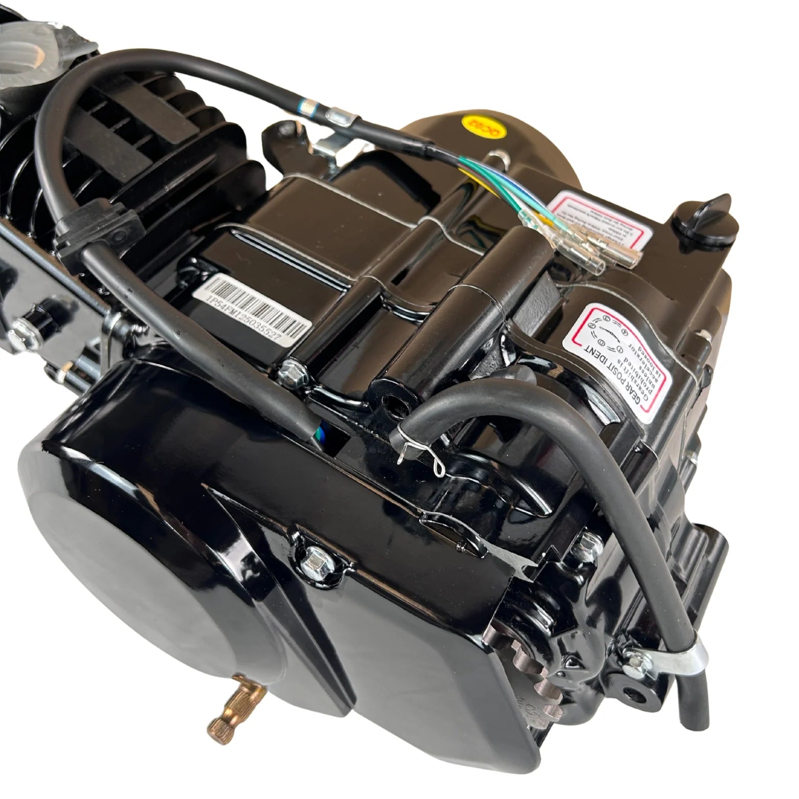 Madmunk 125cc Motorblok – Zwart – Manueel – 4 Versnellingen