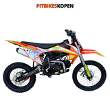 4K Racing 125cc 4-takt Crossmotor met Lifan Motorblok - Oranje
