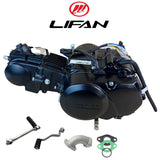 Lifan 50cc Motorblok - - 4 Versnellingen kick start. Dax,. (49cc)