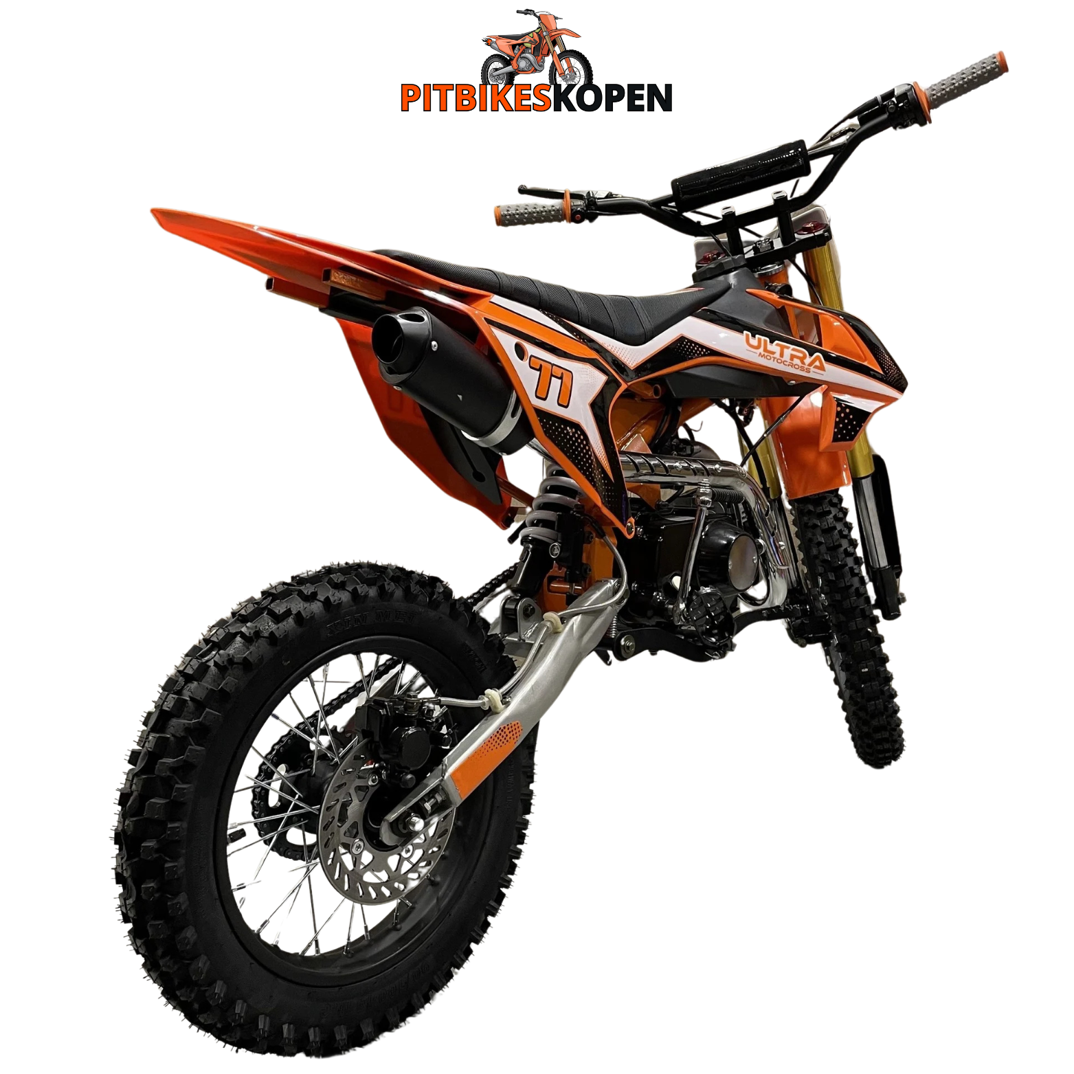 Ultramotorcross 125cc 4-takt crossmotor - 4 versnellingen