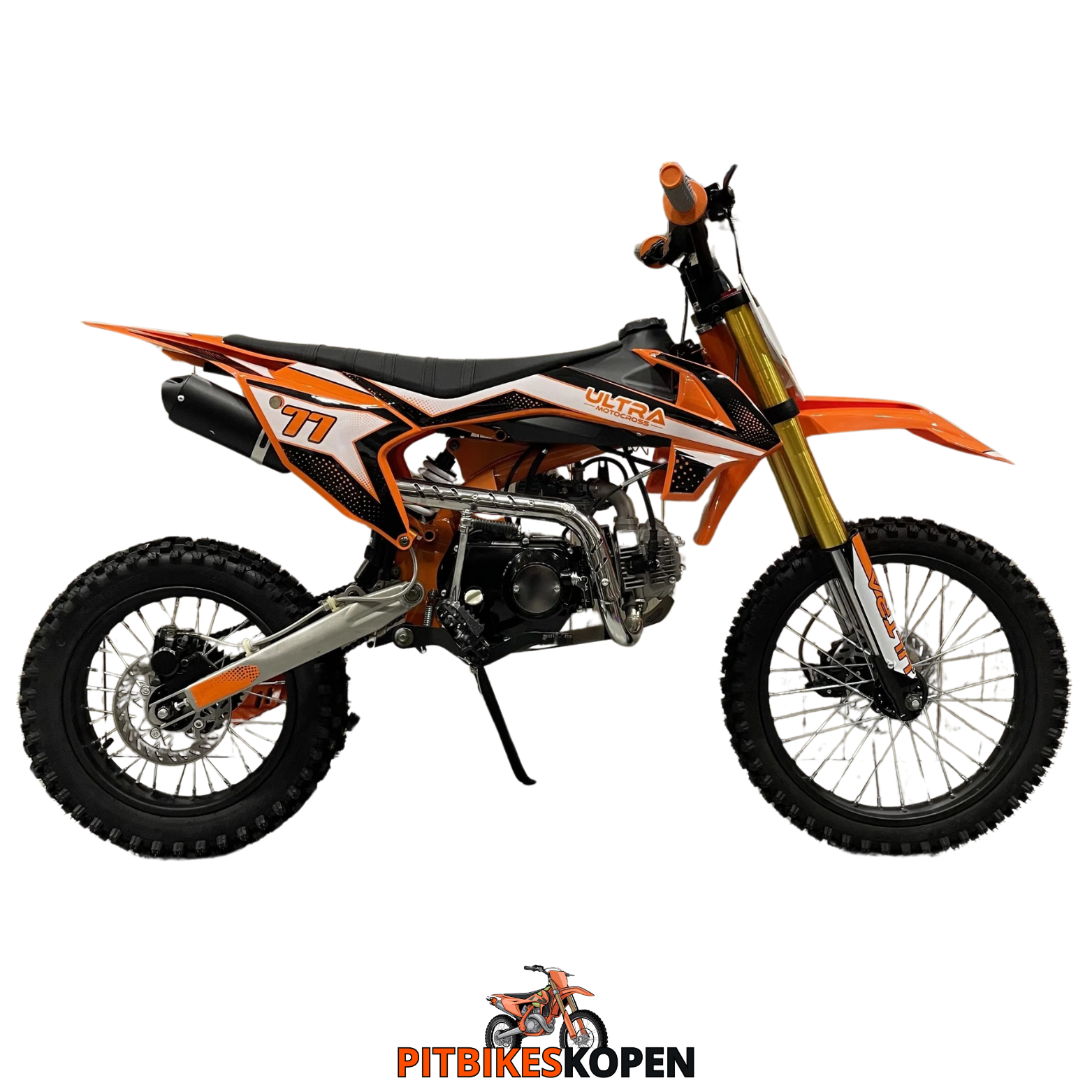 Ultramotorcross 125cc 4-takt crossmotor - 4 versnellingen