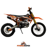 Ultramotorcross 125cc 4-takt crossmotor - 4 versnellingen