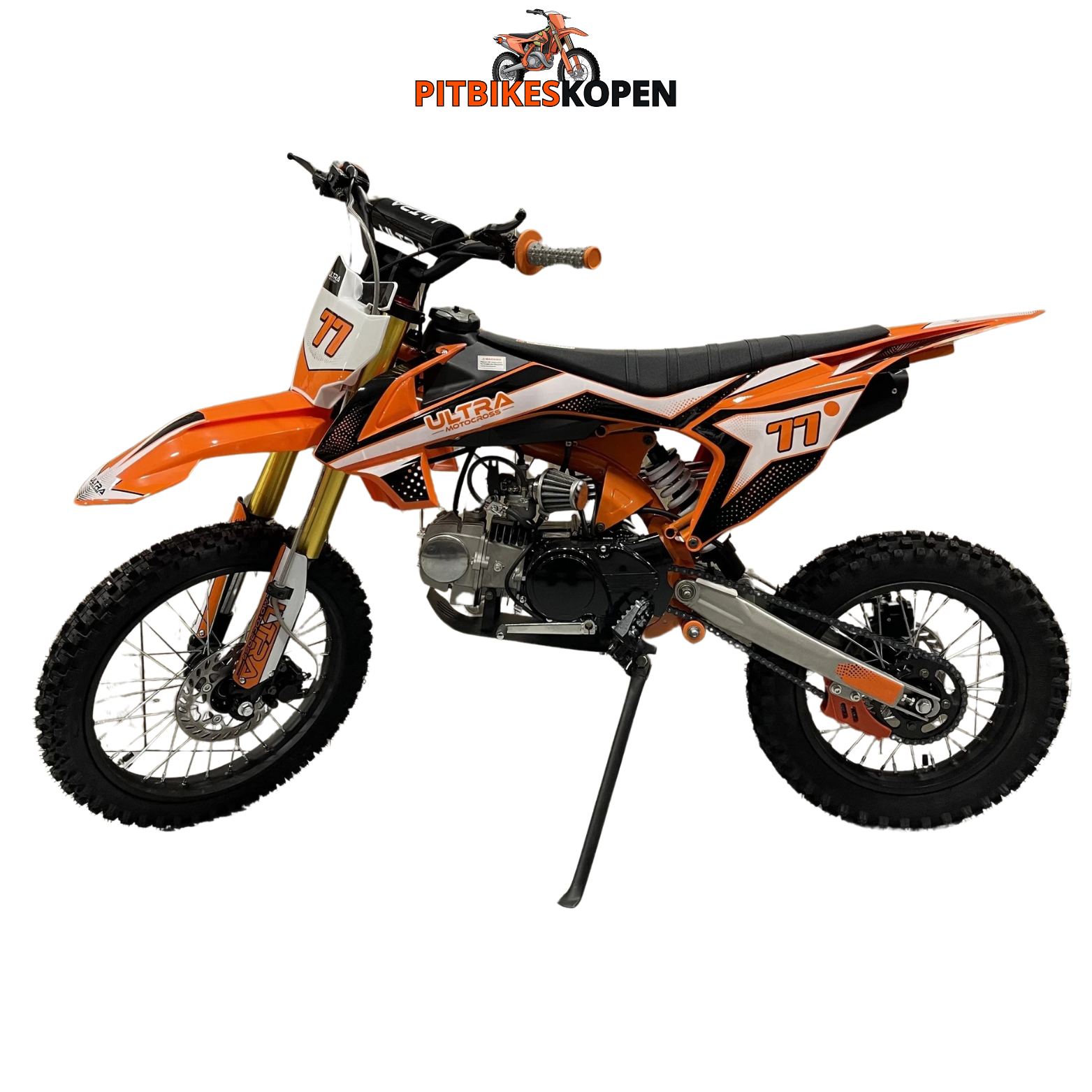 Ultramotorcross 125cc 4-takt crossmotor - 4 versnellingen