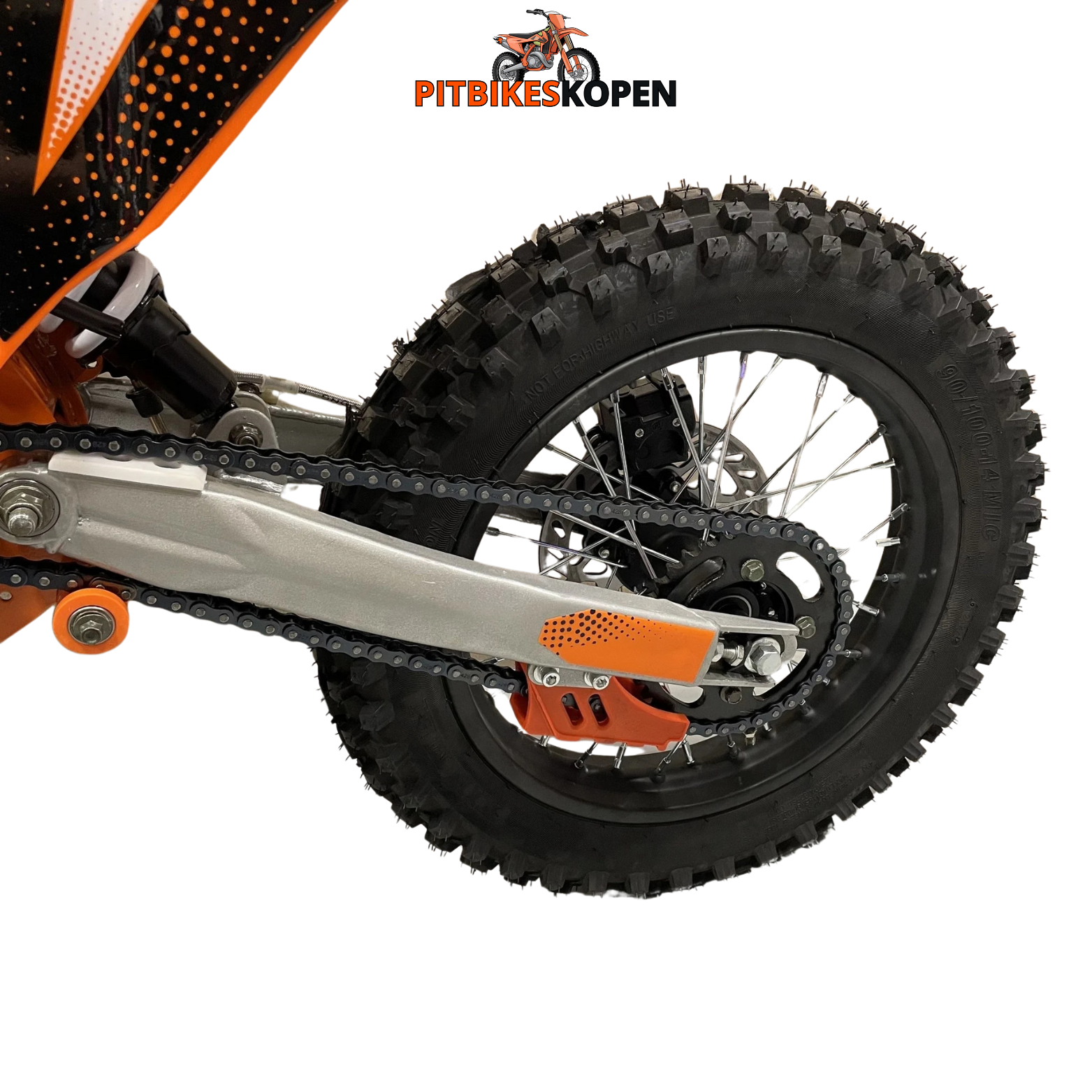 Ultramotorcross 125cc 4-takt crossmotor - 4 versnellingen