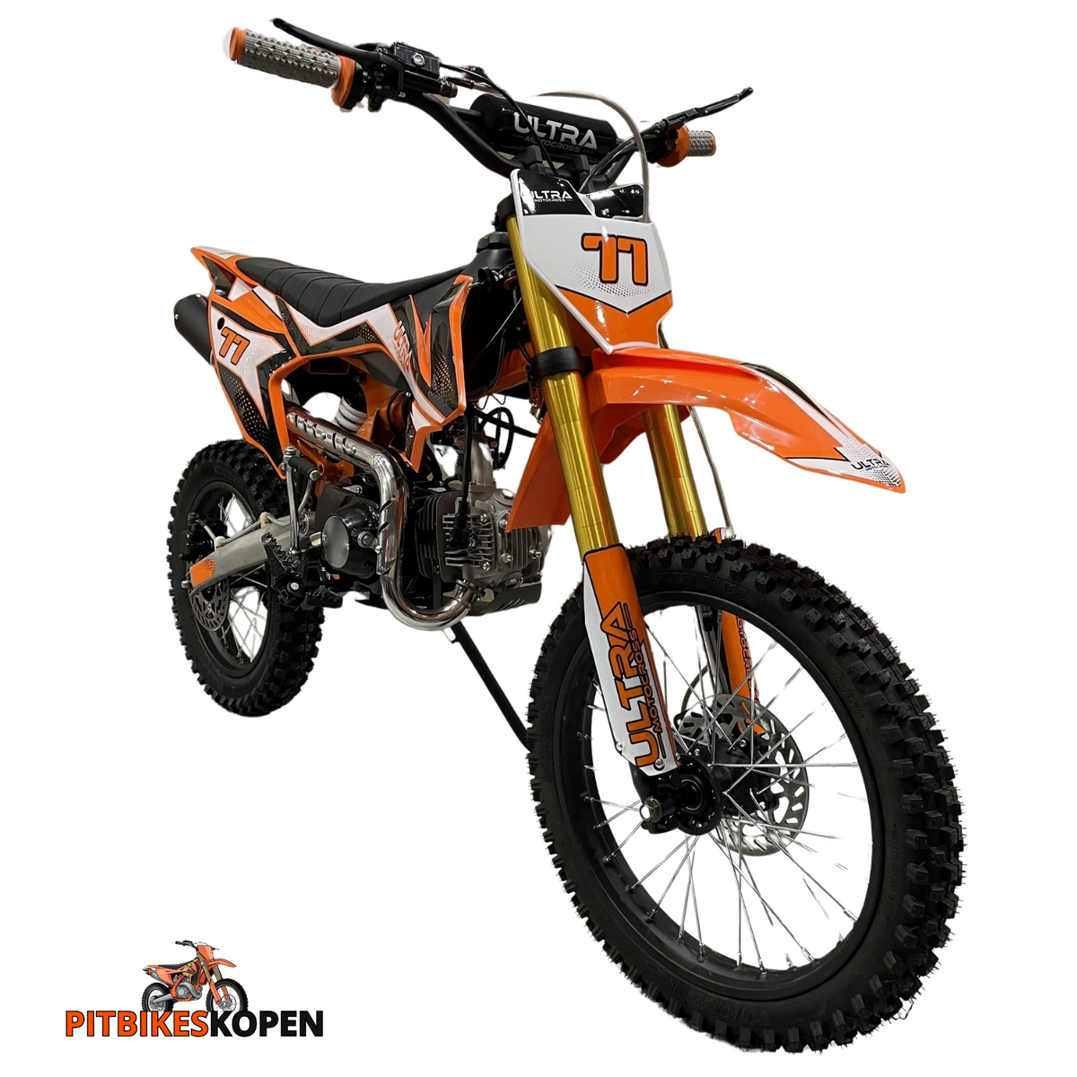 Ultramotorcross 125cc 4-takt crossmotor - 4 versnellingen