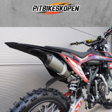 4K Racing 140cc 4-takt Crossmotor met YX Motorblok - Zwart frame